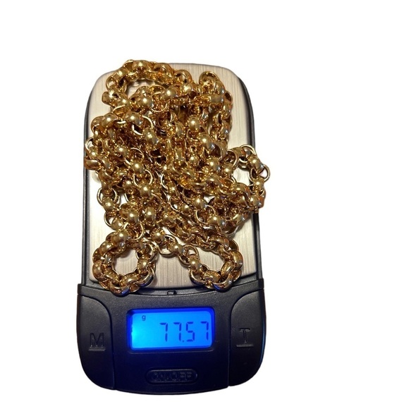 Monet chain gold tone 29 1/2” - Picture 4 of 4